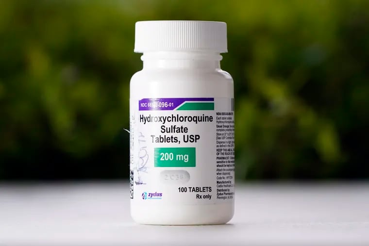 The U.S. Food and Drug Administration warned doctors against prescribing hydroxychloroquine to treat COVID-19 outside of hospitals or research settings.