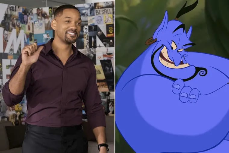 Will Smith (shown here in ‘Collateral Beauty’) will play the role of Genie in the live action remake of ‘Aladdin.’