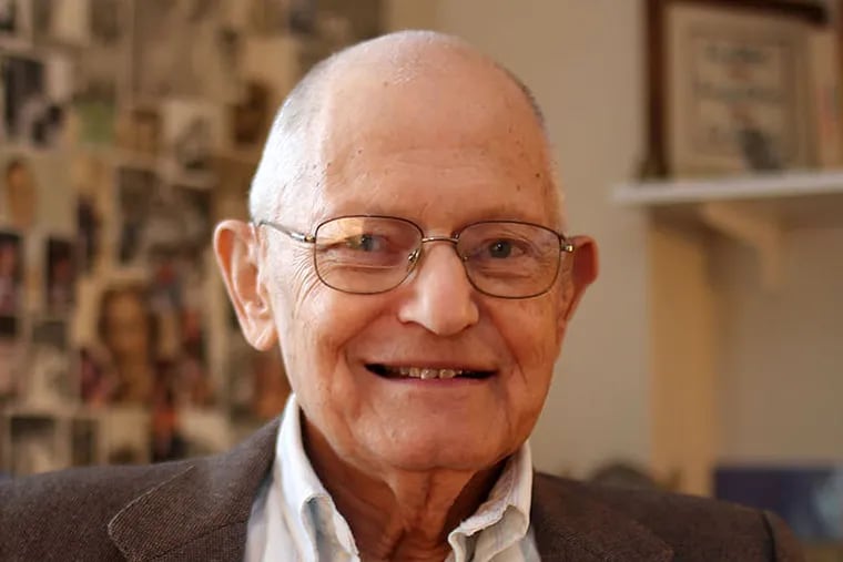 Harry Gross in his home office in 2014.