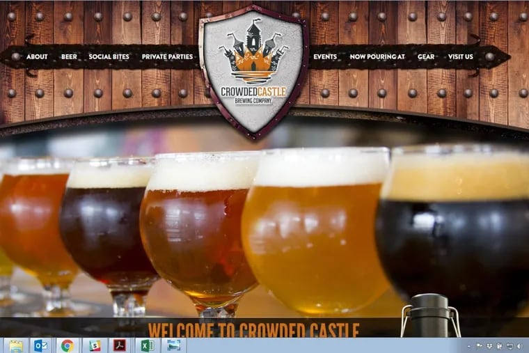 Crowded Castle Brewing Co., in Phoenixville, was named one of the nation’s 50 fastest-growing breweries by the Brewers Association.