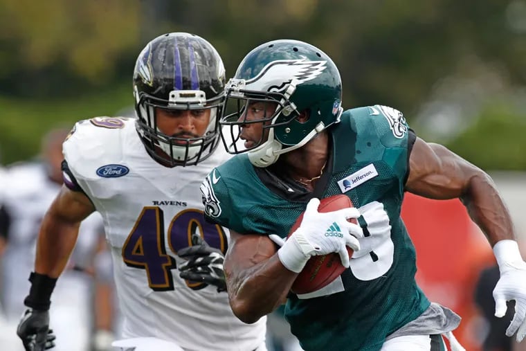The Eagles and Ravens last practiced together during training camp in 2015.