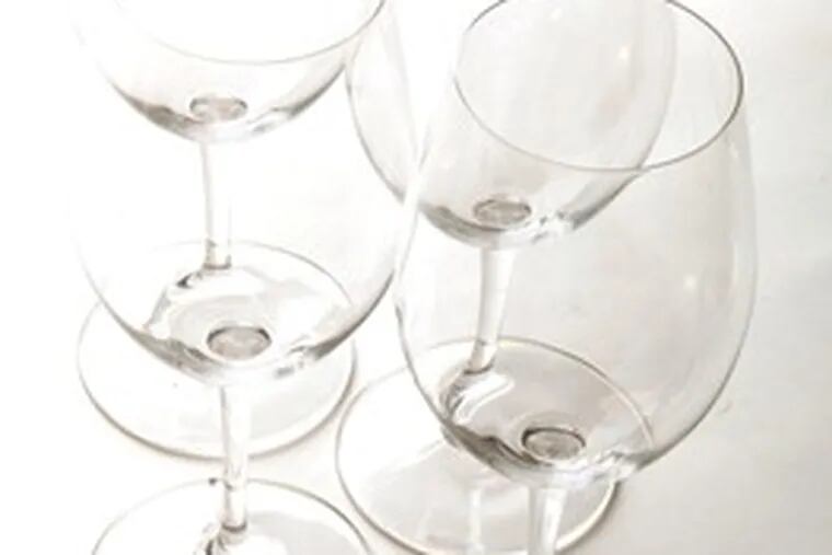 Riedel is synonymous with luxury when it comes to crystal, thanks to its famous fishbowl glasses at nearly $100 a stem. The Target-ized version is slimmed down, from bowl size to lead content (this Tyrol crystal is lead-free) and - most important - price.