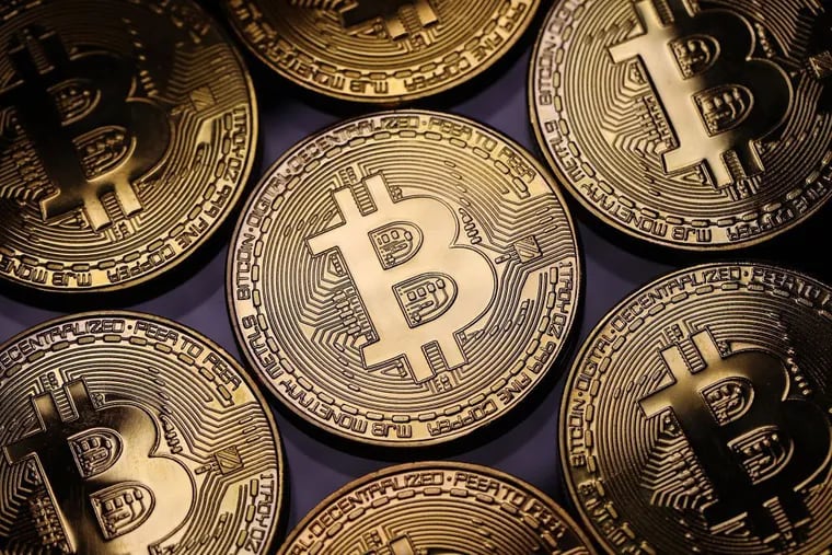 The value of Bitcoin cryptocurrency has declined by roughly a third over the past year.