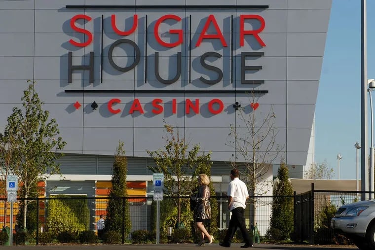 Two frequent gamblers sued SugarHouse Casino on Wednesday claiming they collectively lost $250,000 while the casino used malfunctioning card shufflers and decks that had too many or too few cards. TOM GRALISH / STAFF PHOTOGRAPHER