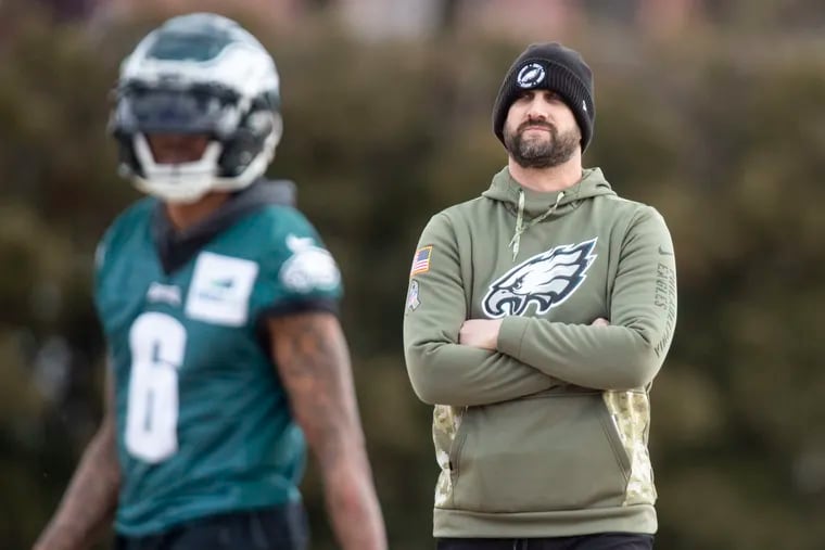 Nick Sirianni led the Eagles to 14 wins and the No. 1 seed in the NFC in his second season as coach.