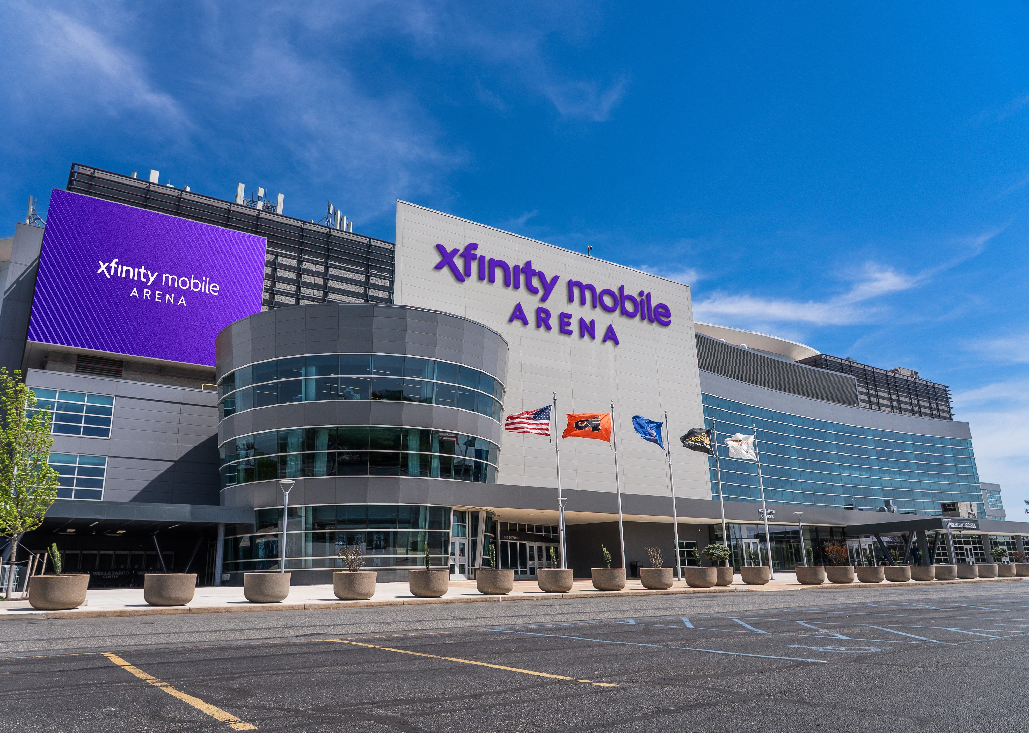 Wells Fargo Center will become the Xfinity Mobile Arena on Sept. 1