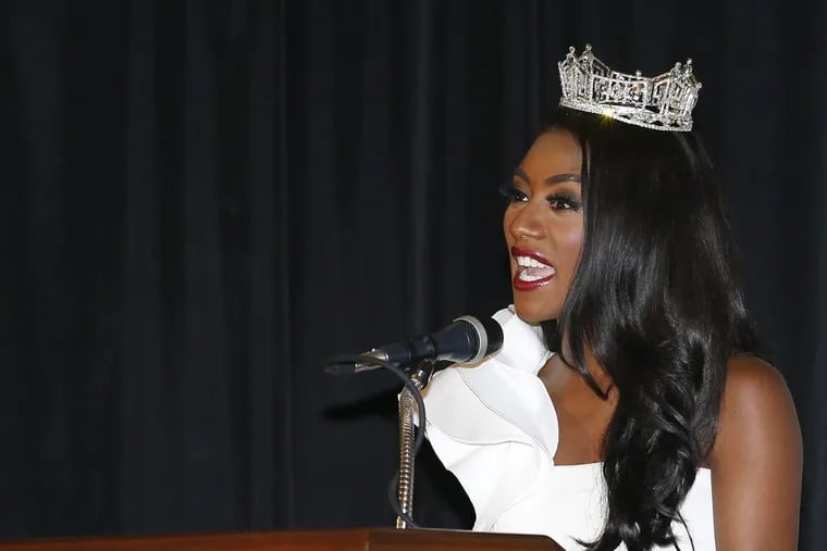 Miss America 2019 Nia Franklin said she was glad not to have had to compete in the swimsuit competition which has been eliminated.