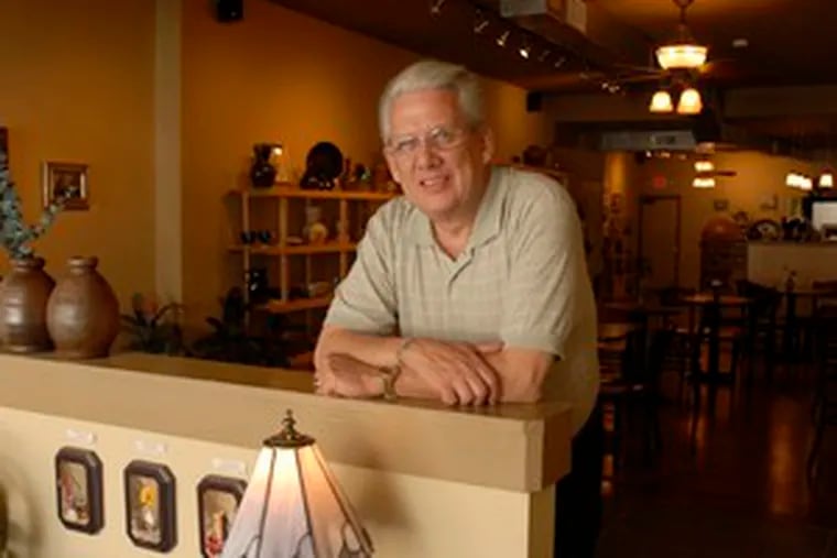Richard Holck Sr., owner of Artisans Gallery & Cafe in Phoenixville, is a Springtime in Paris organizer.