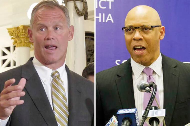Despite a "positive" hour-long meeting between House Majority Leader Mike Turzai (R., Allegheny) and Superintendent William R. Hite Jr., city public schools beginning on time is still an open question