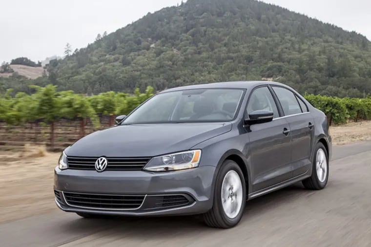The 2014 Volkswagen Jetta TDI Value Edition offers the same diesel engine used across VW's lineup in a stripped-down package with an aggressive price: about $22,000. Pictured is the standard Jetta. (Volkswagen/MCT)