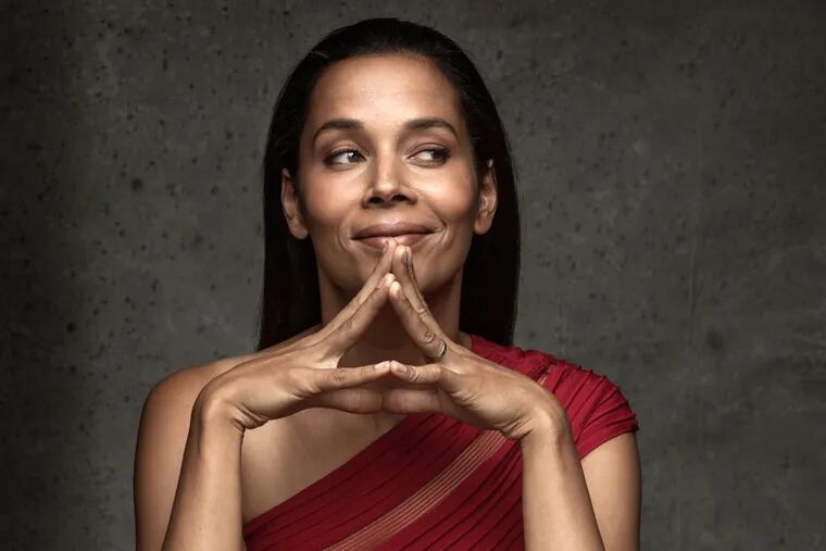 Rhiannon Giddens played at the Theatre of Living Arts on Friday.