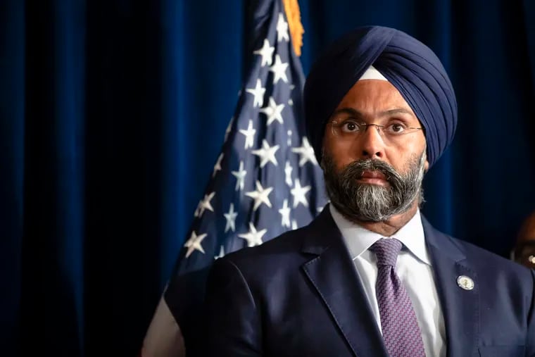 New Jersey Attorney General Gurbir Grewal during a 2019 bill-signing ceremony at the state capitol in Trenton.