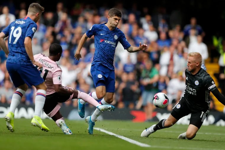 Christian Pulisic has been mostly a spectator in his first season in the Premier League with Chelsea, limited to two appearances since August.
