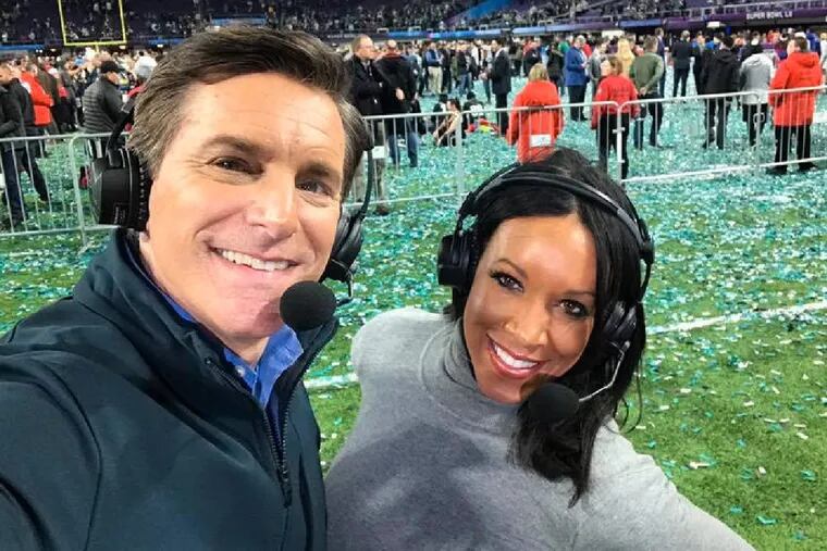 NBC 10 News at 11, anchored by Jim Rosenfield and Jacqueline London, has seen its ratings skyrocket thanks to NBC’s Olympics coverage.