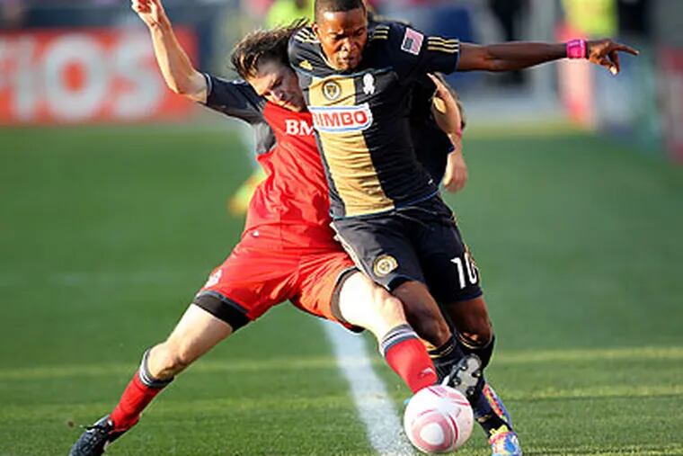 The Union will host the first leg of the conference semifinals at PPL Park on Sunday at 4 p.m (Michael Bryant/Staff file photo)