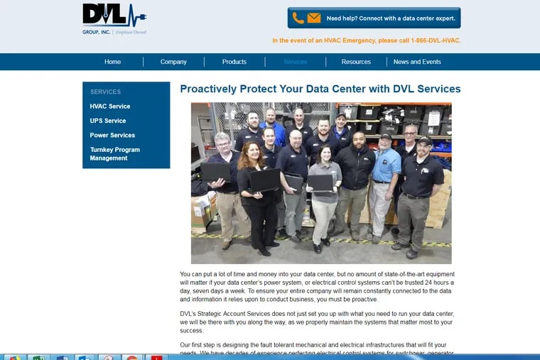DVL Group Inc., a worker-owned data-center infrastructure firm in Bristol Township, has expanded nationally with a couple of acquisitions, boosting its staff to 115