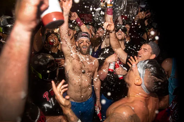 The Phillies like to celebrate when they win, especially in October. Could they have a new victory song this year?