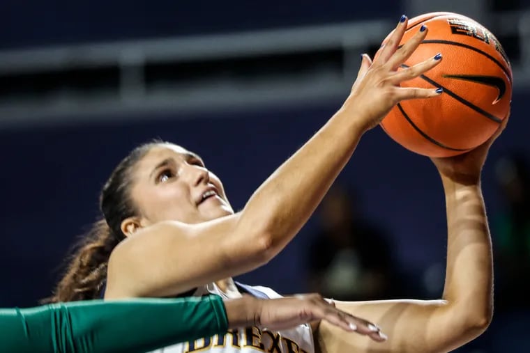Drexel guard Chloe Hodges scored a layup with just seconds remaining to push the Dragons into Sunday's CAA championship against top-seeded Stony Brook.