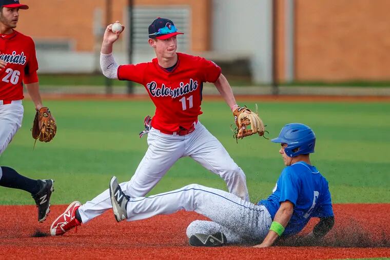 Plymouth Whitemarsh shortstop Joe Jaconski, only a sophomore, is all set to play college ball at North Carolina.