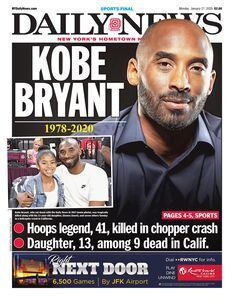 A True Shooting Guard Kobe Bryant Commemorative Sports Page – Shop LA  Times