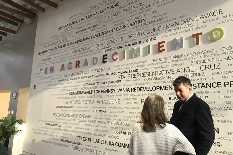 After working on the design for the new building, architect Antonio Fiol-Silva (right) shares on how he carefully fact-checked and designed the naming wall.