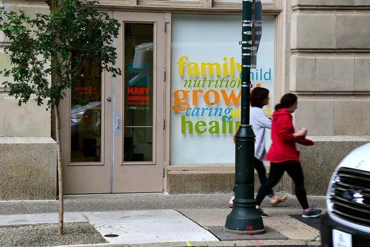 The Mary Howard Health Center for the Homeless at 125 S. Ninth St. Workers at Public Health Management Corp. health centers have voted to unionize.