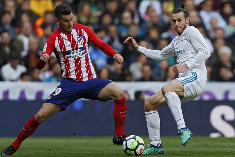 Atletico Madrid faces Gareth Bale (above) and Real Madrid in the UEFA SuperCup, the first game of Turner Sports' broadcast deal for the Champions League and Europa League.