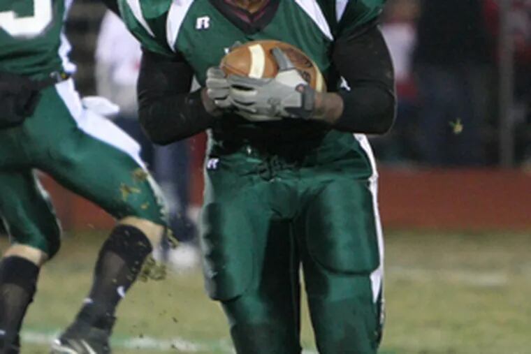 West Deptford&#0039;s Jimmy Owens has speed and power - he has rushed for 950 yards and 13 touchdowns on 117 carries.