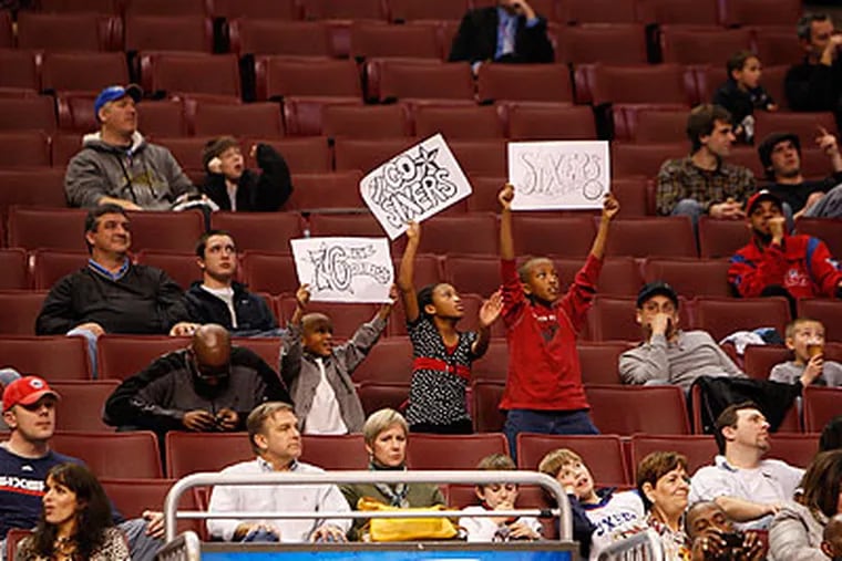 Every one of the 76ers' previous owners had an attendance problem most of the time. (David Maialetti/Staff file photo)