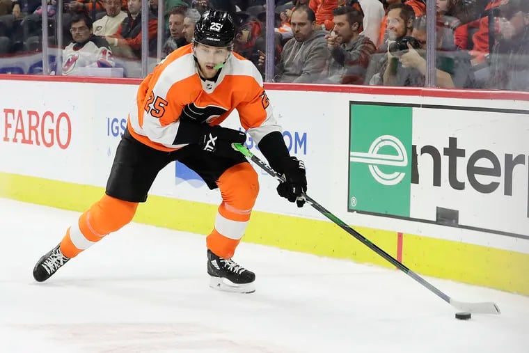 Flyers forward James van Riemsdyk said he and teammates take all of the recommended precautions to avoid exposure to COVID-19.