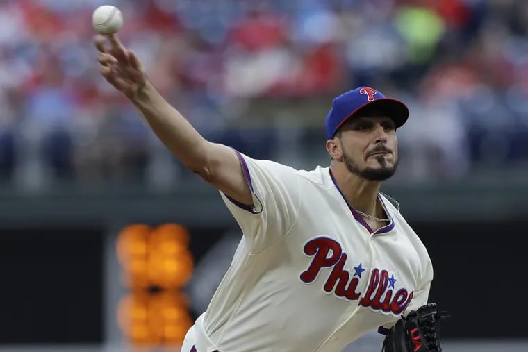 Zach Eflin helped secure his spot in the starting rotation with a six-inning, nine-strikeout performance in a win over the Brewers on Sunday at Citizens Bank Park.