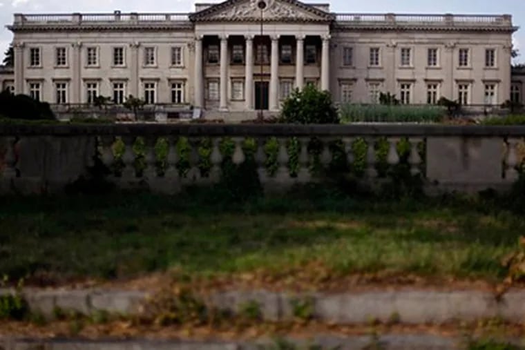Lynnewood Hall in Elkins Park is on a list of endangered historical properties compiled by the Preservation Alliance for Greater Philadelphia. (Matt Rourke / AP)