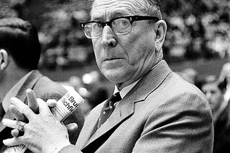 John Wooden spent his four-score and 19 years doing unto others as he would have had them do unto him. (AP file photo)