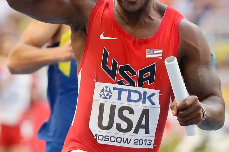 Justin Gatlin has been part of the USA vs. the World series at the Penn Relays since 2003. &quot;It's country vs. country, but with good taste,&quot; he said.