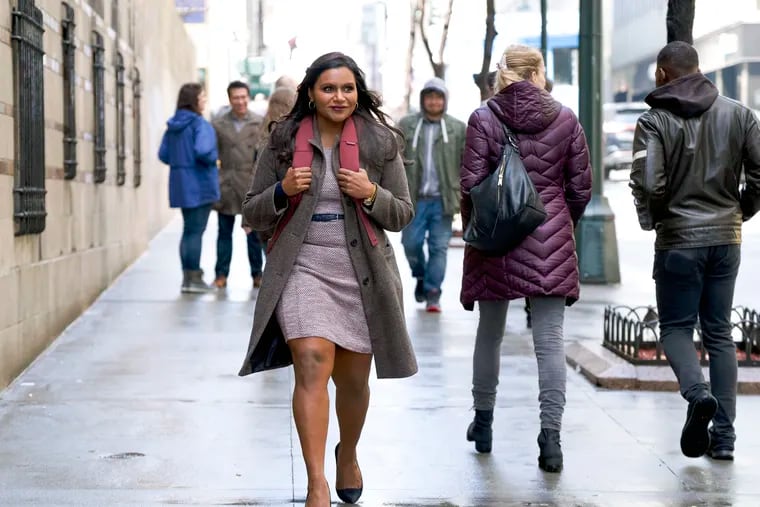 This image released by Amazon Studios shows Mindy Kaling in a scene from "Late Night." (Emily Aragones/Amazon Studios via AP)