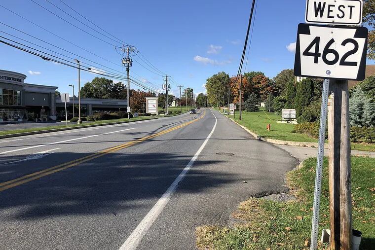 Columbia Avenue at Centerville Road along the border of Manor Township and East Hempfield Township in Lancaster County. Parents are upset over a performance at Hempfield High School last month.