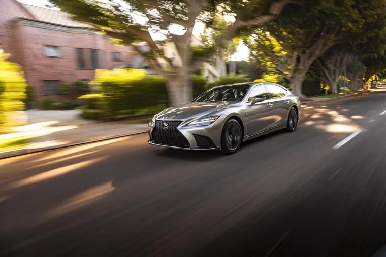 The 2022 Lexus LS 500 carries over its facelift from 2021, and the new look appears less eager to beat someone to a pulp.