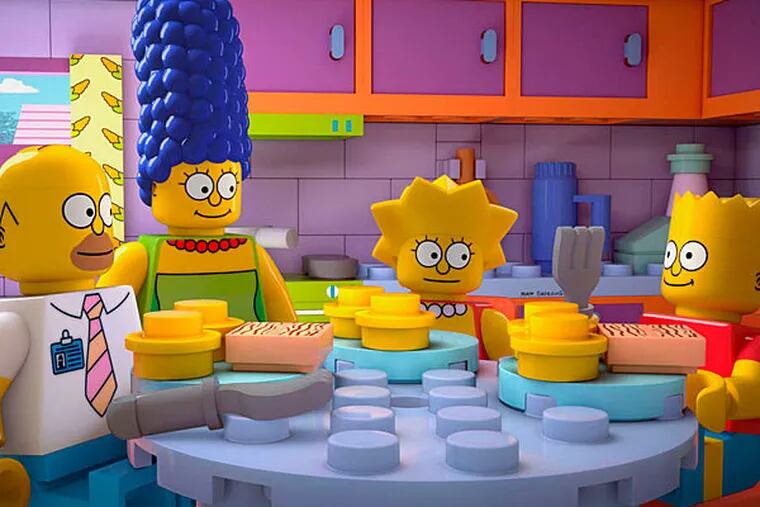 The 550th episode - yes, 550th - transforms Springfield into a world of interlocking plastic pieces, in a Lego-themed extravaganza titled "Brick Like Me."