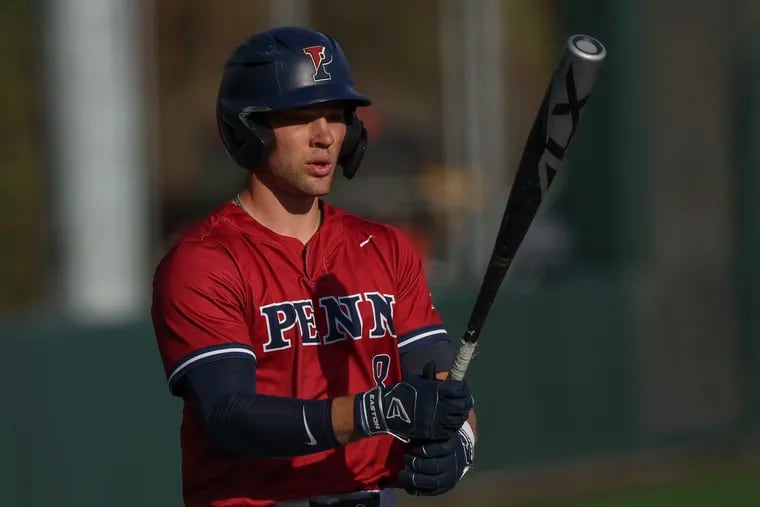 Penn third baseman Wyatt Henseler is the Ivy League's all-time home run and RBI leader.