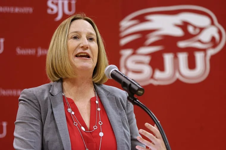 In her first year as St. Joseph's athletic director, Jill Bodensteiner has courted controversy with some big changes to the program, including firing Phil Martelli.
