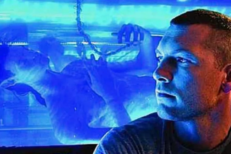 "Avatar," a 10-year, $300 million project starring Sam Worthington, could be a candidate for the new 3-D system.