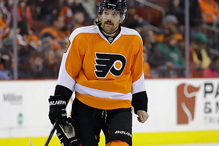 The Flyers' Steve Downie. (Matt Slocum/AP)