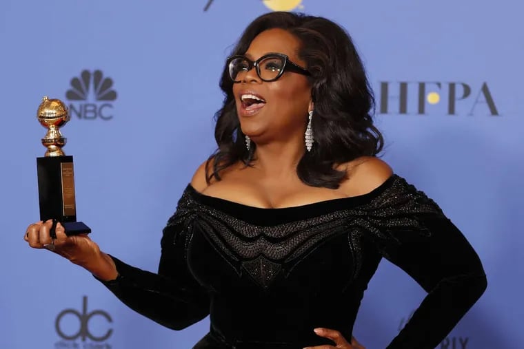 Oprah Winfrey&#039;s speech stole the show at the Golden Globes on Sunday night.