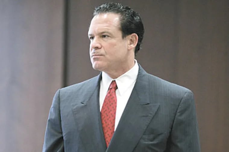 In this May 8, 2009, file photo, attorney Paul Bergrin is seen in Superior Court in Newark, N.J. (AP Photo/Mike Derer, File)
