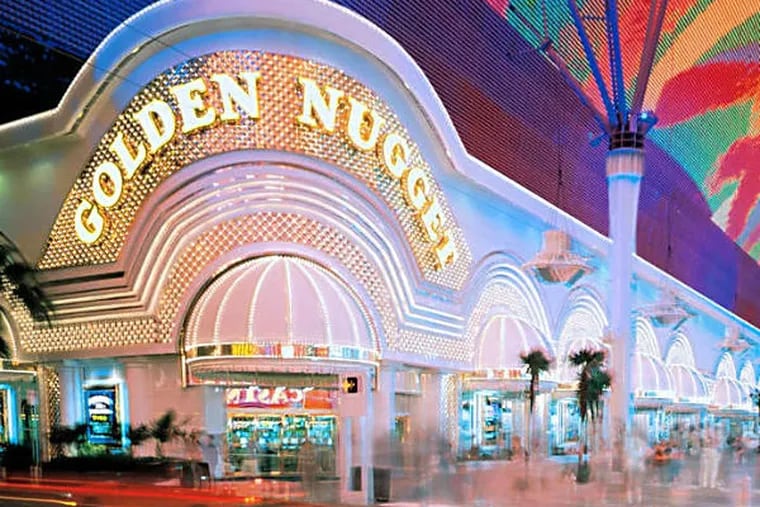 Downtown Las Vegas, about 15 minutes north of the Strip, has some of the city's oldest casinos, including the Golden Nugget.
