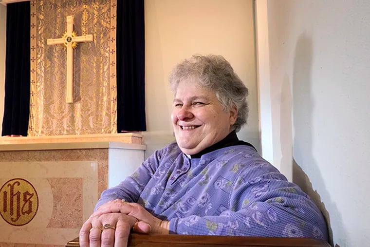 The Rev. Susan Folks has led St. John's Lutheran Church in Pottstown for 18 years. ( ED HILLE / Staff Photographer )