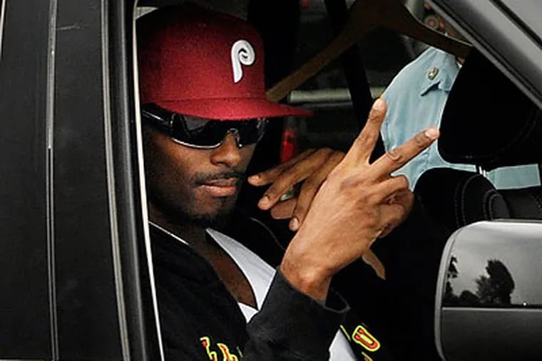 Eagles owner Jeffrey Lurie admitted that signing Plaxico Burress would be a controversial move. (Heather Ainsworth/AP)