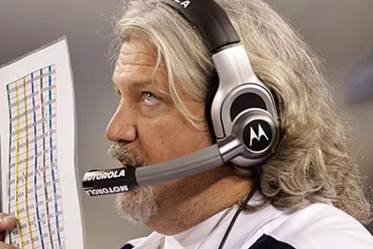 Dallas defensive coordinator Rob Ryan called the Eagles the "all-hype team" earlier this year. (Tony Gutierrez/AP)