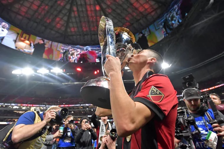 Miguel Almiron helped Atlanta United win MLS Cup in just its second season.