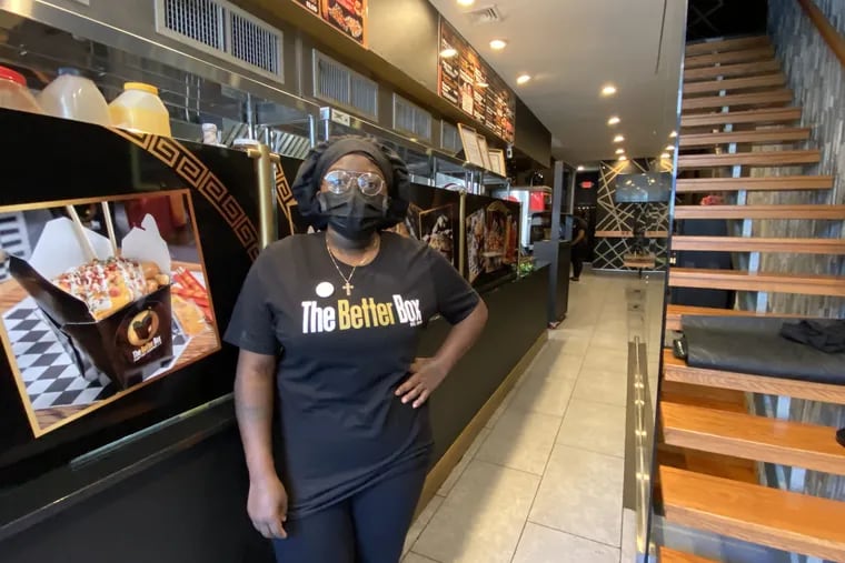 Tamekah Bost owns the Better Box, which opened in June at 1519 Spring Garden St. in Philadelphia. It's only offering takeout and delivery, as the dining room cannot be used because of restrictions.